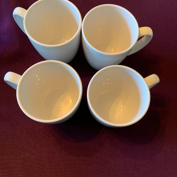 Corelle white coffee mugs 4 PC - Picture 3 of 5